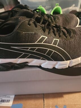 Asics Gel quantum Black and White Men's Running Sneakers